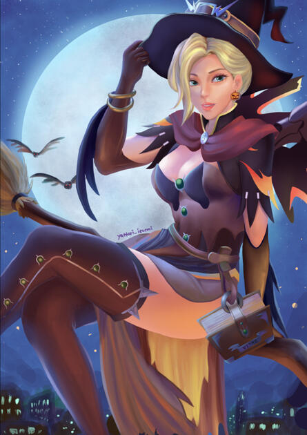 Halloween Mercy (Overwatch)